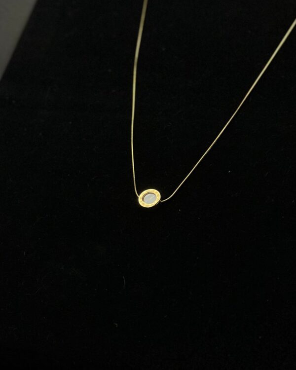 Minimalist Halo Necklace - Image 2