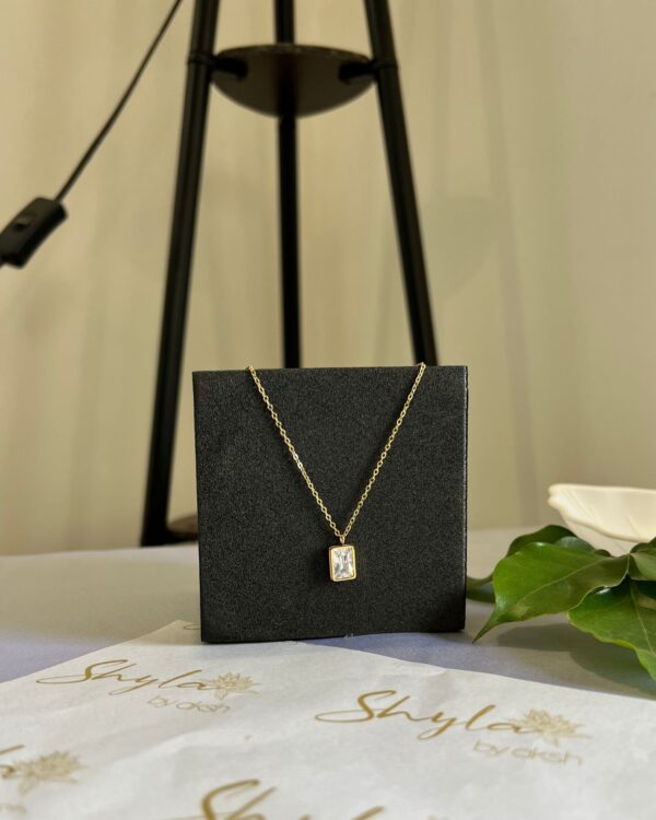 Baguette Brilliance Necklace - Image 2