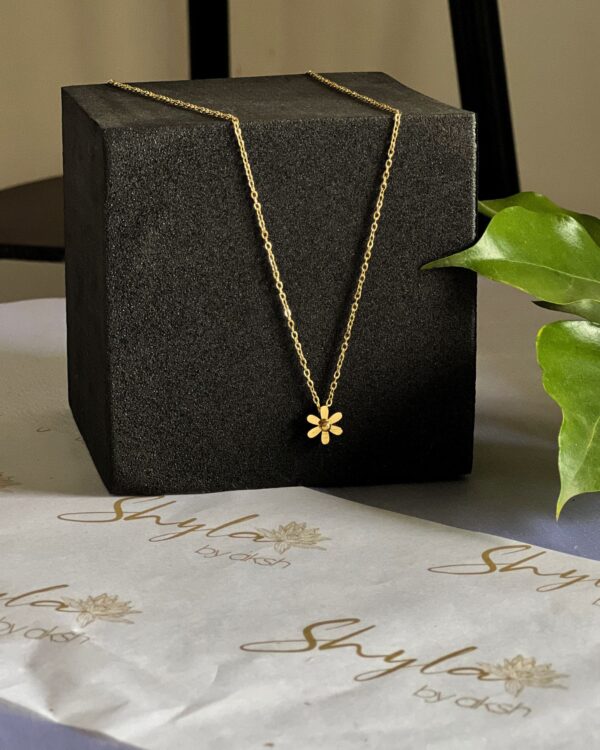 Minimalist Flora Necklace - Image 2