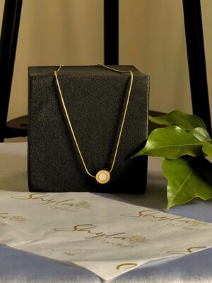 Minimalist Halo Necklace