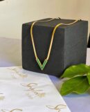 Chevron Charm Necklace