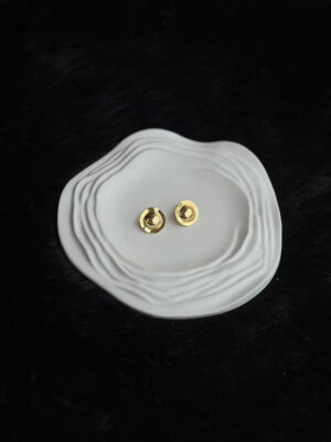 Glossy Button Anti Tarnish Studs
