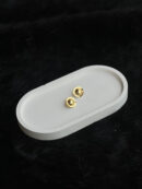 Glossy Button Anti Tarnish Studs