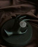 Midnight Edge Bold Oxidized Ring