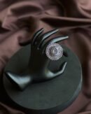 Gothic Glow German Silver Ring