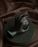 Midnight Monarch Butterfly Ring