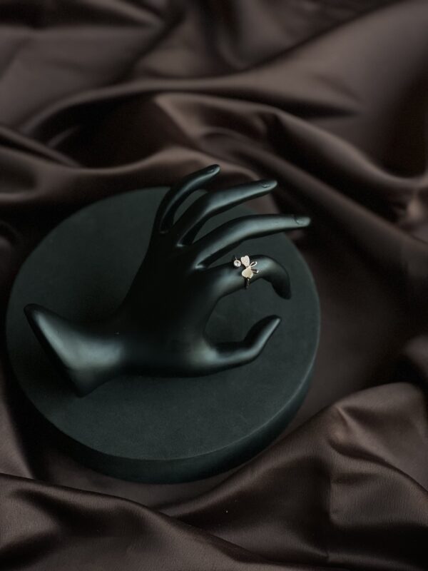 Whispering Wings Rose Gold Ring - Image 2