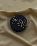 Beautiful Minimal Wired Flower Earrings