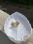 Shiny Studded Anti Tarnish flower Earring