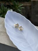 Shiny Twisted Minimal Earring