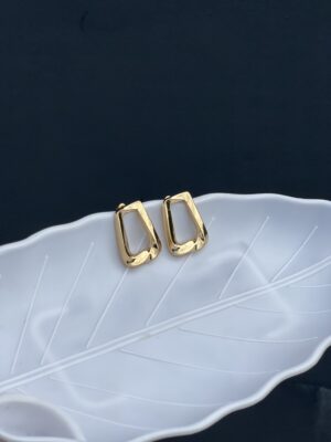 Polished Frame Earring