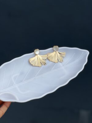 Sea Coral Glimmering Earring