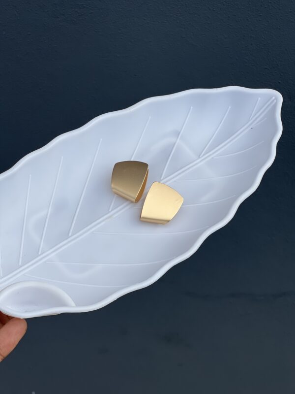 Soft-touch Velvety Minimal Earring - Image 2