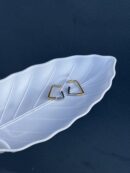Polished Dual Tone Anti Tarnish Earring