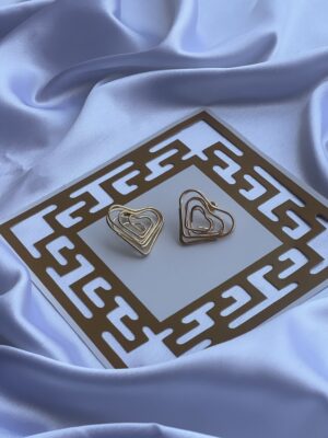 Heart Goldy Candy Earrings