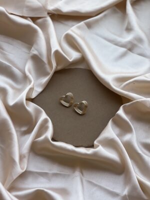 Heart Spring Soft Gold Earrings