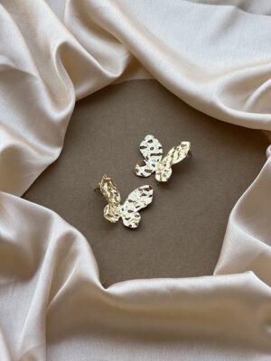 Metallic Butterfly Earring