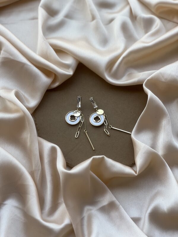 Minimal Charm Long Earring - Image 3