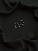 Polished Dual Tone Anti Tarnish Earring
