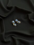Duel Pearl Glossy Earrings