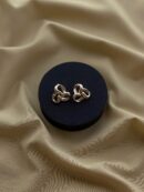 Glam Petals Golden Earring
