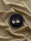 Shiny Pearl Anti Tarnish flower Earring