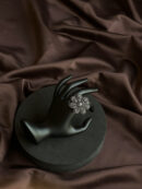 Eternal Flower Oxidized Ring