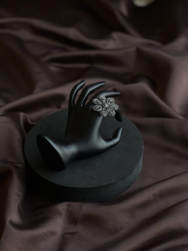 Eternal Flower Oxidized Ring - Image 4