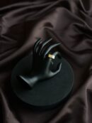 Gleaming Cubes Anti-Tarnish Gold Ring