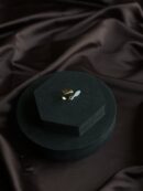 Gleaming Cubes Anti-Tarnish Gold Ring